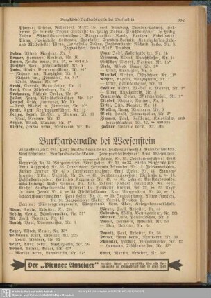 Burkhardswalde bei Weesenstein