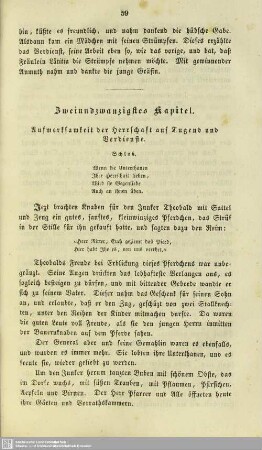 Zweiundzwanzigstes Kapitel