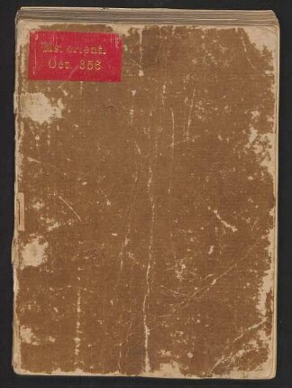 Notizbuch / von Ephraim Moses Pinner