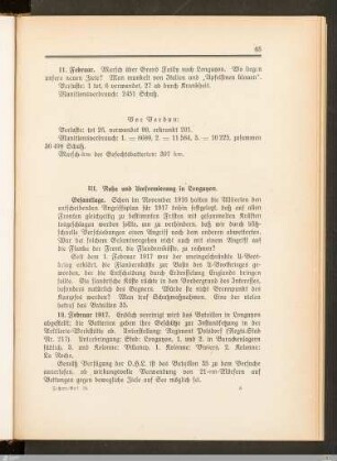III. Ruhe und Umformierung in Longuyon