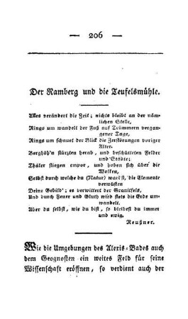 Der Ramberg und die Teufelsmühle.