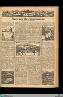 Karlsruher Tagblatt, Wandern und Reisen