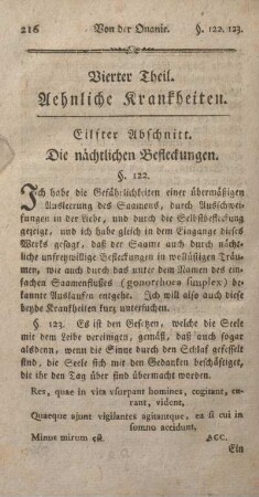 Vierter Theil. Aehnliche Krankheiten.