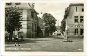 Altdöbern. Marktstraße