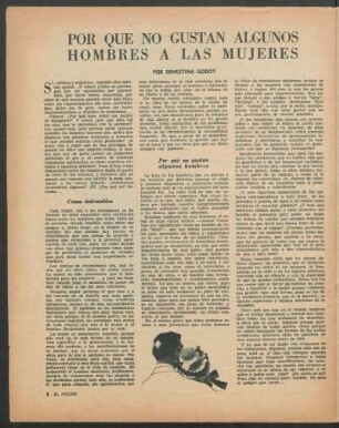 Por qué no gustan algunos hombres a las mujeres