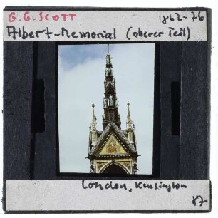 London, Kensington Gardens, Albert Memorial