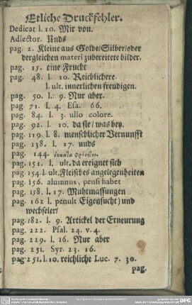 Etliche Druckfehler