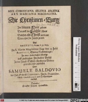 Arx Christiana Selena Amaena Arx Mariana Magdalena