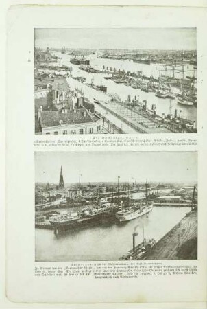 Bremerhaven an der Wesermündung. der Auswandererhafen