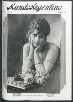 Las actrices nacionales: María Esther Podestá [Fotografía]