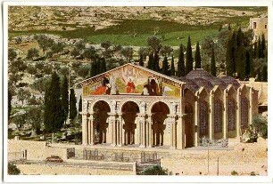 Jerusalem. Die Gethsemane-Kirche
