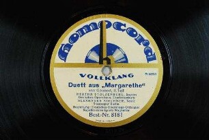 Duett aus "Margarethe" : II. Teil / Gounod