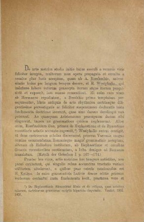 Quibus auctoribus Aelius Festus Aphthonius de re metrica usus sit : (Breslauer Doctordiss.)