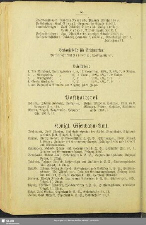 Posthalterei
