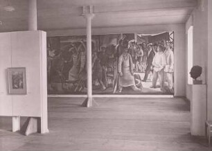 Raumaufnahmen der 2. Deutschen Kunstausstellung August/Oktober 1949