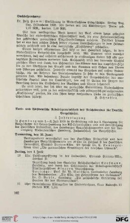 Nord- und Westdeutsche Arbeitsgemeinschaft des Reichsbundes für Deutsche Vorgeschichte
