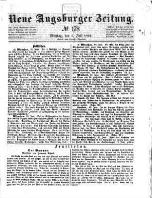 Neue Augsburger Zeitung. 1861,7/12