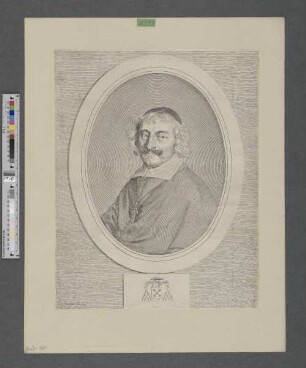 [Bildnis des Alphonse III Delbène, Bischof von Orléans]