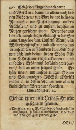 Gebät einer mit Leibes-Frucht gesegneten Frauen