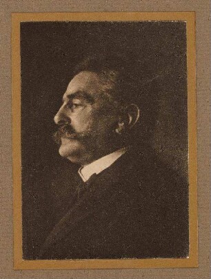 Bildnis von Detlev Freiherr von Liliencron (1844-1909)