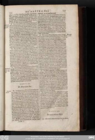 Caput XII. De immutabilitate Dei.