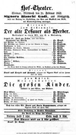 Duett und Terzett aus Hernani