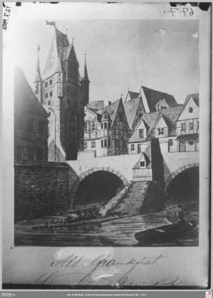 Sachsenhäuser Brückenturm (Alte Brücke) von Nordosten