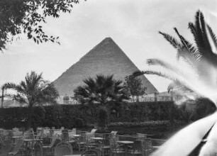 Die Cheops-Pyramide : Blick auf die Cheopspyramide