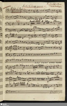 58. Aria: So che la donna ognora / Galuppi, B.