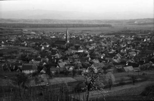 Ihringen: Blick auf den Ort, ohne Vordergrund