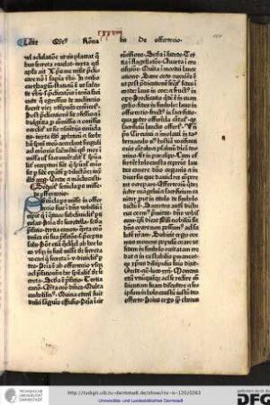 Sequitur secunda pars misse de offertorio.