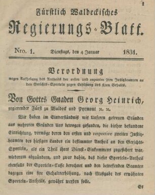4. Januar-27. December = Nro. 1-27