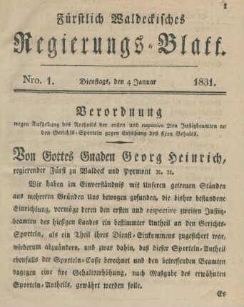 4. Januar-27. December = Nro. 1-27