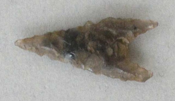 Stone arrowhead