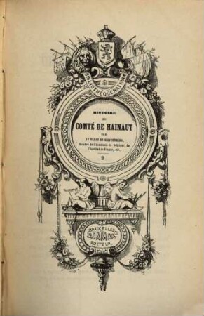Histoire du Comté de Hainaut, 2