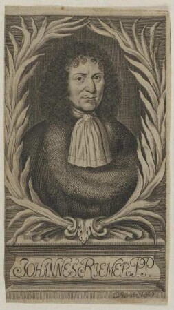 Bildnis des Johannes Riemer
