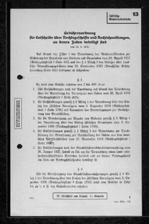 13 Jüdische Gewerbebetriebe