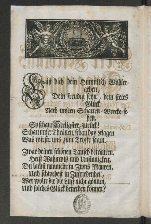 Trauergedicht auf den Juristen Nicolaus Pragemann.