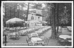 Hainichen. Stadtpark - Wirtschaft