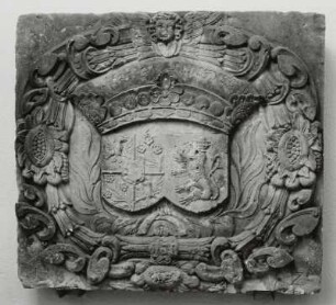Wappen des Freiherrn von Friesen und derer von Loß