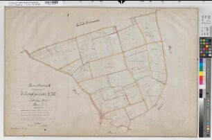 Erlinghausen (Marsberg), Separation Erlinghausen, Bl.3 Brouillonkarte 2 Flur 3
