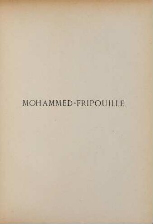 Mohammed-Fripouille