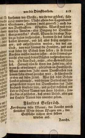 219-230, Fuenftes Gespraech