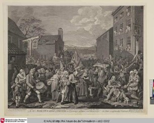 A Representation of the March of the Guards towards Scotland, in the Year 1745