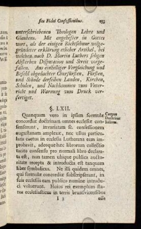 133-142, § LXII - LXIV
