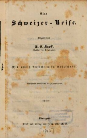 Eine Schweizer-Reise