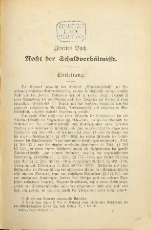 Motive zu dem Entwurfe eines Bürgerlichen Gesetzbuches für das Deutsche Reich. 2, Recht der Schuldverhältnisse