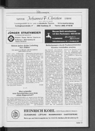 Belästigungen durch Taubenschwärme können vermieden werden