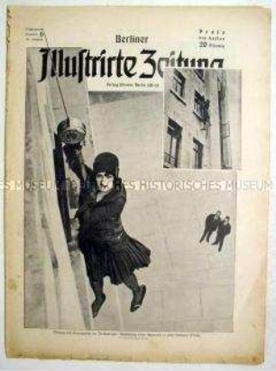 Wochenzeitschrift "Berliner Illustrirte Zeitung" u.a. zum 75. Geburtstag des Malers Hugo Vogel