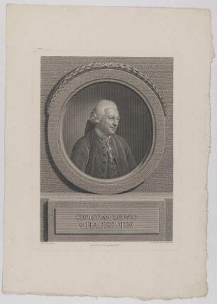 Bildnis des Christian Ludwig v. Hagedorn